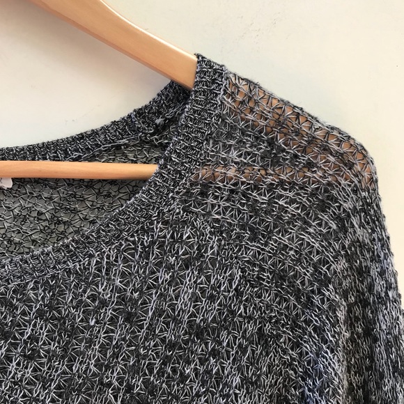 Eileen Fisher linen fishnet Sweater XS - Picture 3 of 5